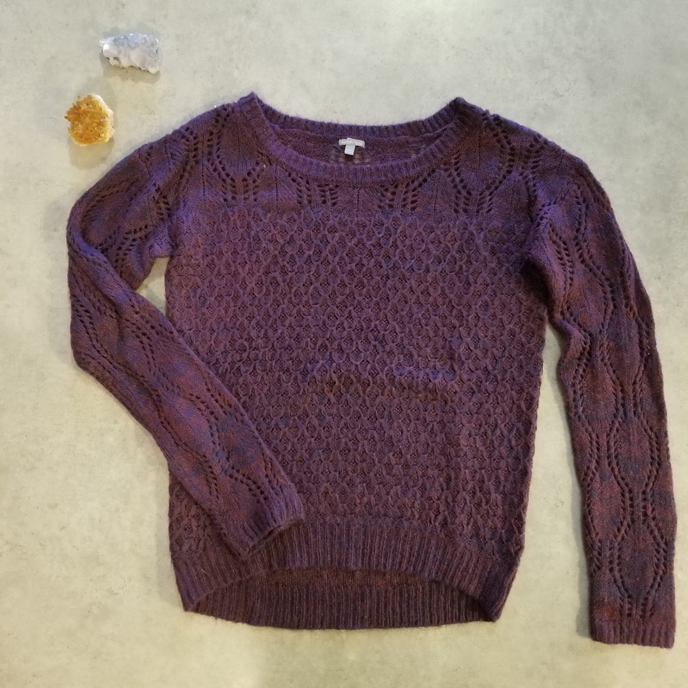 Charlotte Russe Loose Knit Sweater, Size L, EUC